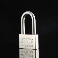 Supply 304 stainless steel leaf lock waterproof anti-theft window lock head universal lock electric lock industrial lock watch box lock