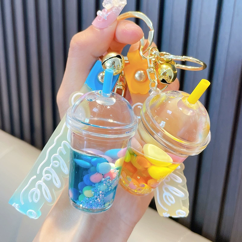 Акриловый брелок для ключей, аксессуар к рюкзаку, кулон, цепочка, подарок на день рождения, оптом