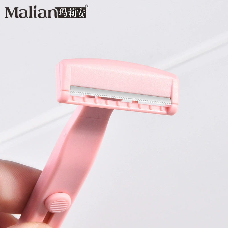 Телескопическая двойная головка брейт Razor T-образный бритва макро защита лезвия против царапин триммерb for бровей 1740