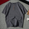 Summer short sleeve T-shirt, jacket, wholesale, cotton and linen, Chinese style, oversize