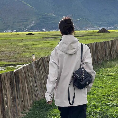 Three-in-one jacket jacket for men and women, outdoor hiking and Tibet windproof and waterproof group purchase wholesale printed logo