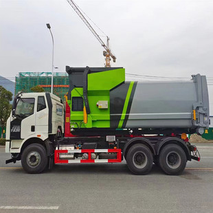 16 square meters horizontal compression garbage station mobile transit dustbin community garbage disposal equipment