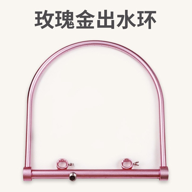 Fábrica de peluquería cama de champú cabeza de circulación de agua instrumento de terapia accesorios especiales cortina de agua Codo externo incorporado equipo de circulación de agua