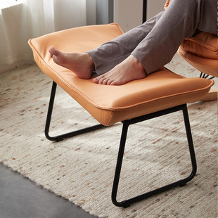 Rocking Chair with Leg Rest, Footrest for Nap, Sofa Stool, Under-Desk Leg Rest, Single Footstool, Other Solid Wood