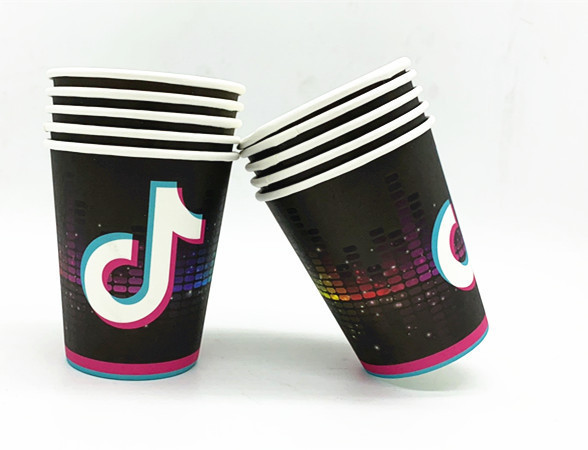 Amazon nuevo dibujos animados chatter cumpleaños suministros de fiesta TIKTOK temática decoración de los fabricantes de Yiwu