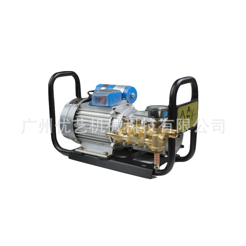 黑猫QL-270F电动高压洗车机纯铜电机便携式商用清洗机洗墙壁1.3KW