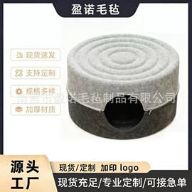 毛毡;化纤床垫;猫猫窝/笼/垫