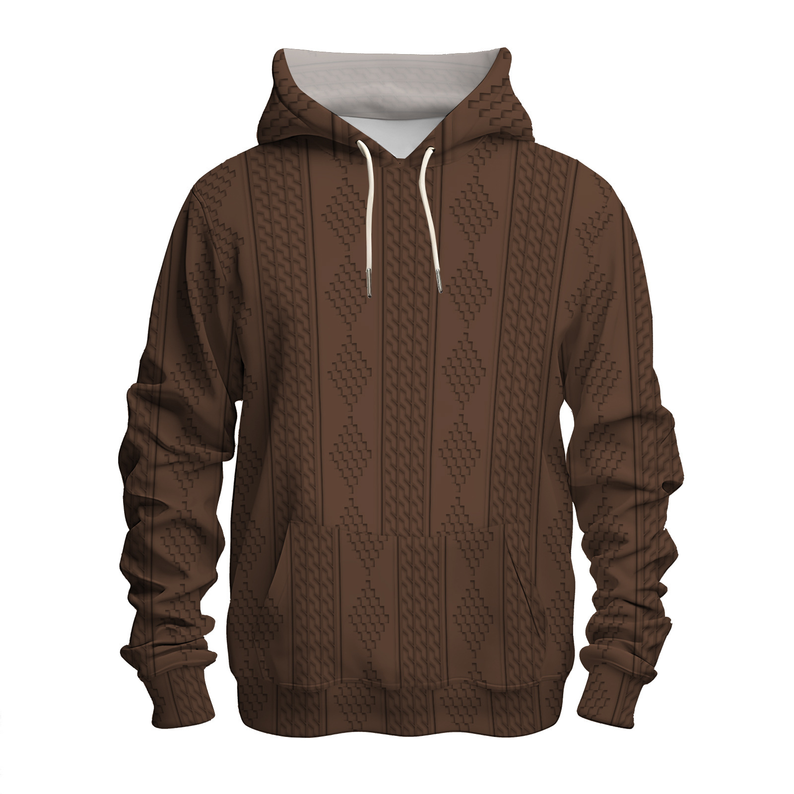 Suéter de color sólido de estilo minimal neutro, vitalidad juvenil, estilo universitario, suéter con capucha con cordón casual MC11