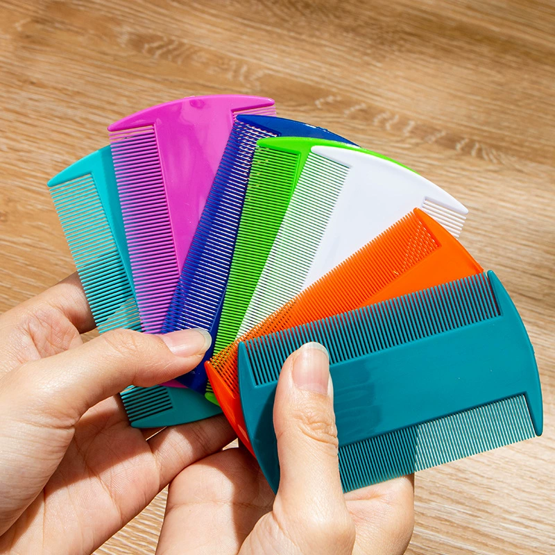 Щетка для трансграничных поставок, двусторонняя расческа с мелкими зубьями, бытовая расческа для волос, чистящая расческа для домашних животных, расческа от блох, многофункциональная расческа