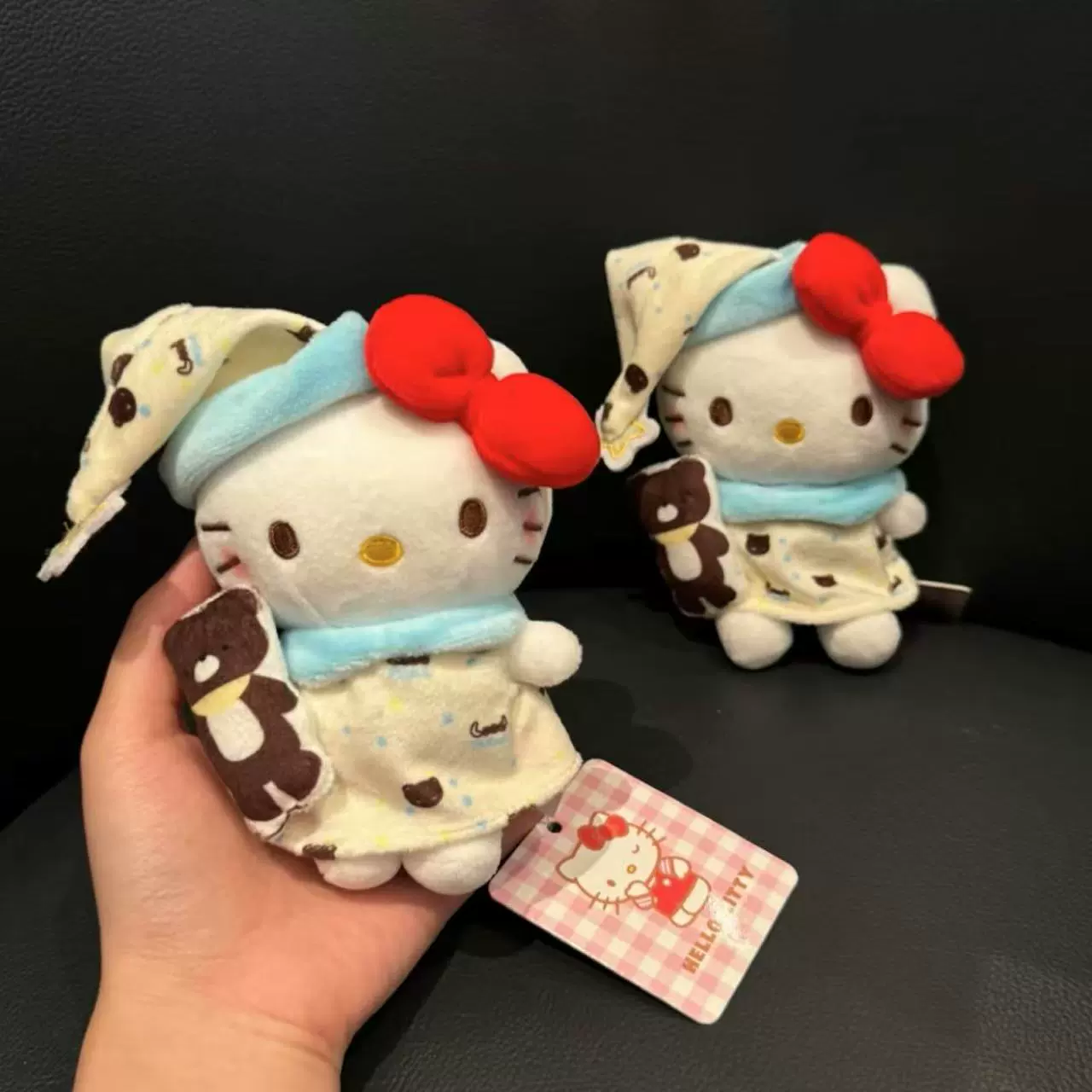 Hello Kitty, Hello Kitty, оригинальный классический рюкзак, мультяшная милая подвеска, плюшевый брелок, кукла