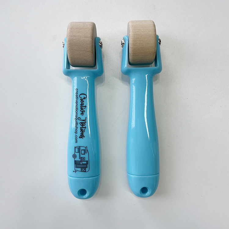 贴墙纸壁纸平压轮接缝压辊滚轮塑料多款新木质压轮壁纸施工工具