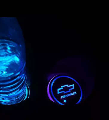 Car Led Luminous Water Anti-slip mat - chevrolet