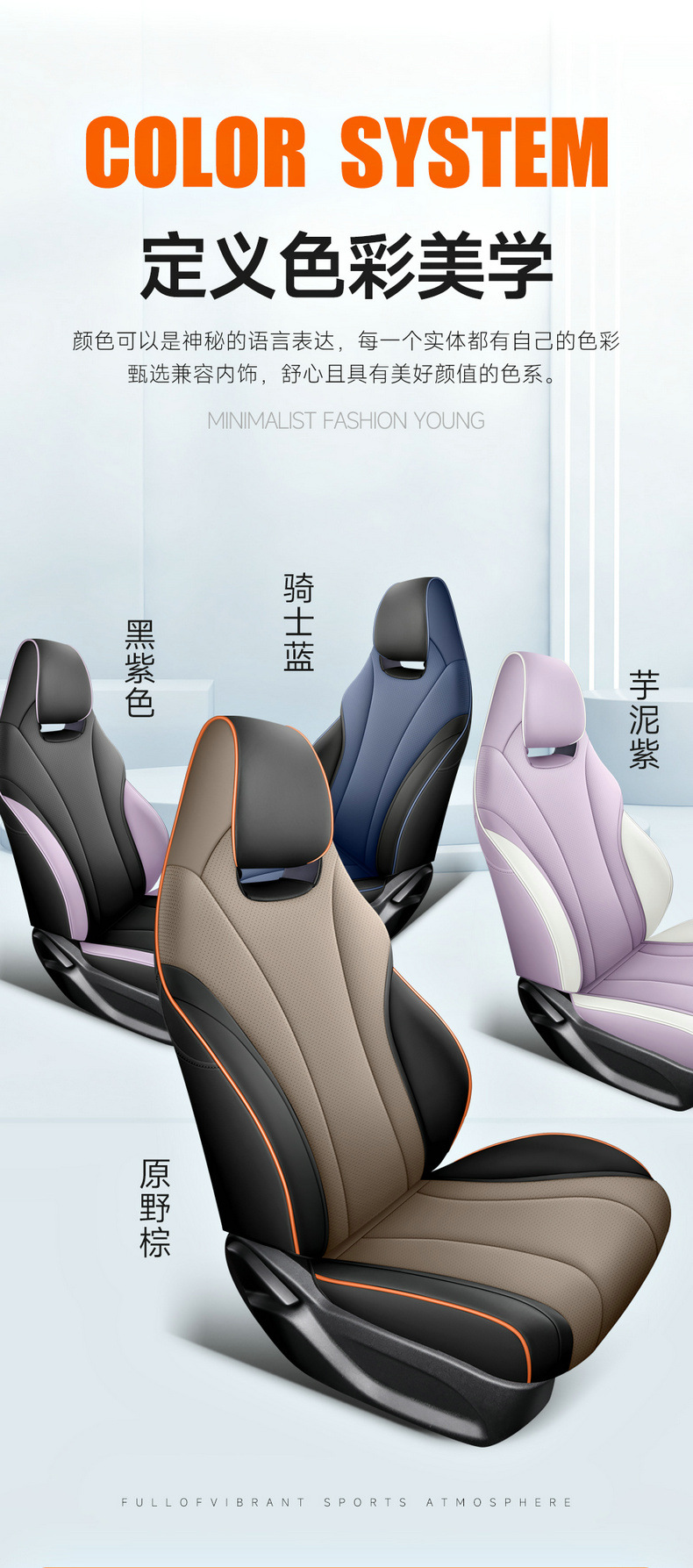 BYD E2 stylish simple wear-resistant dirt-resistant feel comfortable special perforated leather cartoon version 5 color seat cover