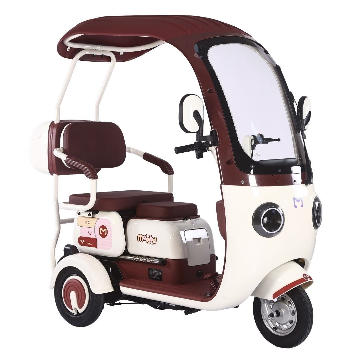 Triciclo Eléctrico Pequeño de Movilidad con Capacidad de Carga 200kg para Uso Doméstico image 7