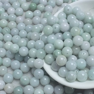 Myanmar A goods jadeite natural jade beads loose beads jadeite beads DIY material bracelet bracelet jewelry accessories batch