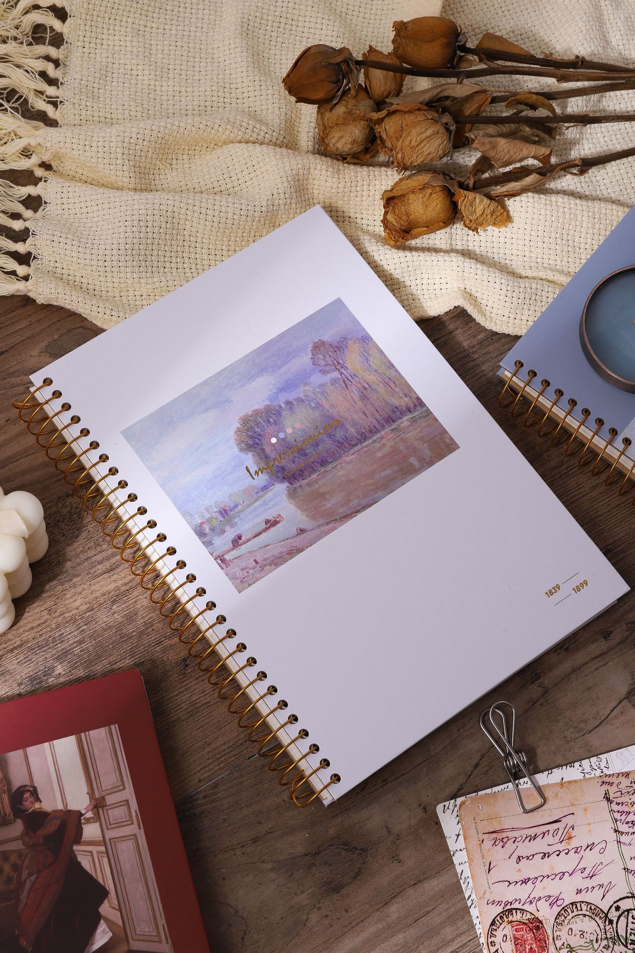 5347     16K横线线圈本（海岸小镇的傍晚）  (1