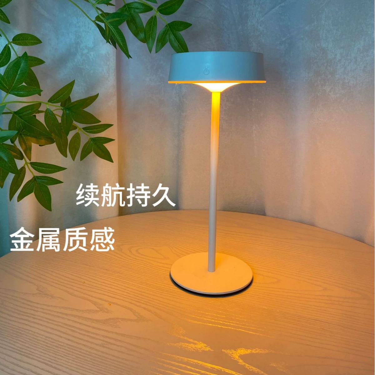 Маленький ночник для трансграничной торговли с длительным временем автономной работы, настольная лампа с солнечной зарядкой, лампа для обеденного стола, лампа для кемпинга, сенсорное управление для использования на улице и в помещении