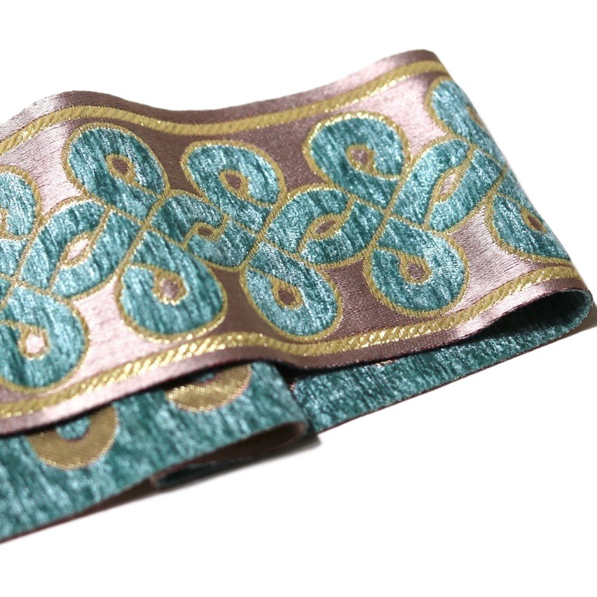 9,1 cm de ancho de alta precisión de hilo teñido chenille cinta cortina sofá cojín nombre ropa chaleco falda costura
