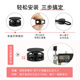 Color Spring Buckle Down Jacket Sweatshirt Hat Sports Pants Trouser Foot Metal Adjustable Buckle Buckle Rope Stop Buckle Rope Withdrawal Buckle