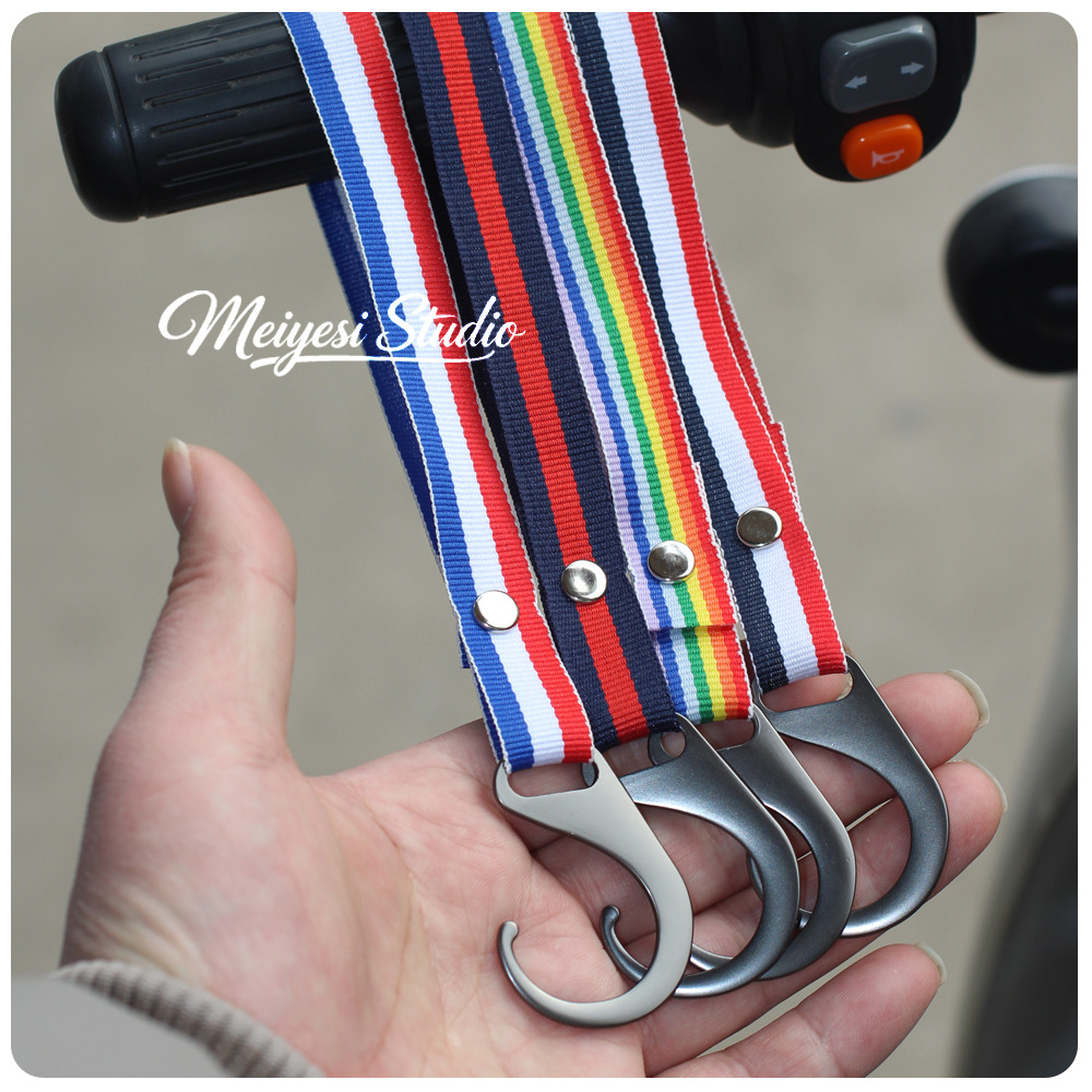 Gancho multifuncional de metal engrosado para motocicleta, triciclo eléctrico, venta al por mayor, nuevo, para compras y supermercado