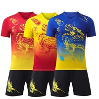 Новая форма команды Dragon Boat Фестиваль Dragon Boat Соревновательный костюм Драконовский узор Китайский стиль Летний быстросохнущий жилет с короткими рукавами Костюм Dragon Boat