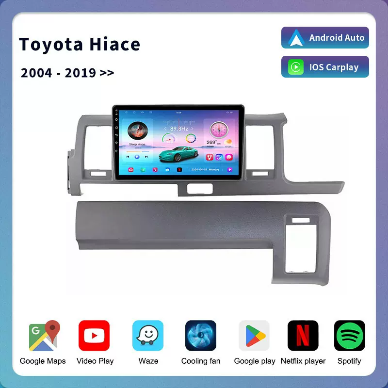 适用于丰田海狮导航仪Android Car Radio Carplay Toyota Hiace