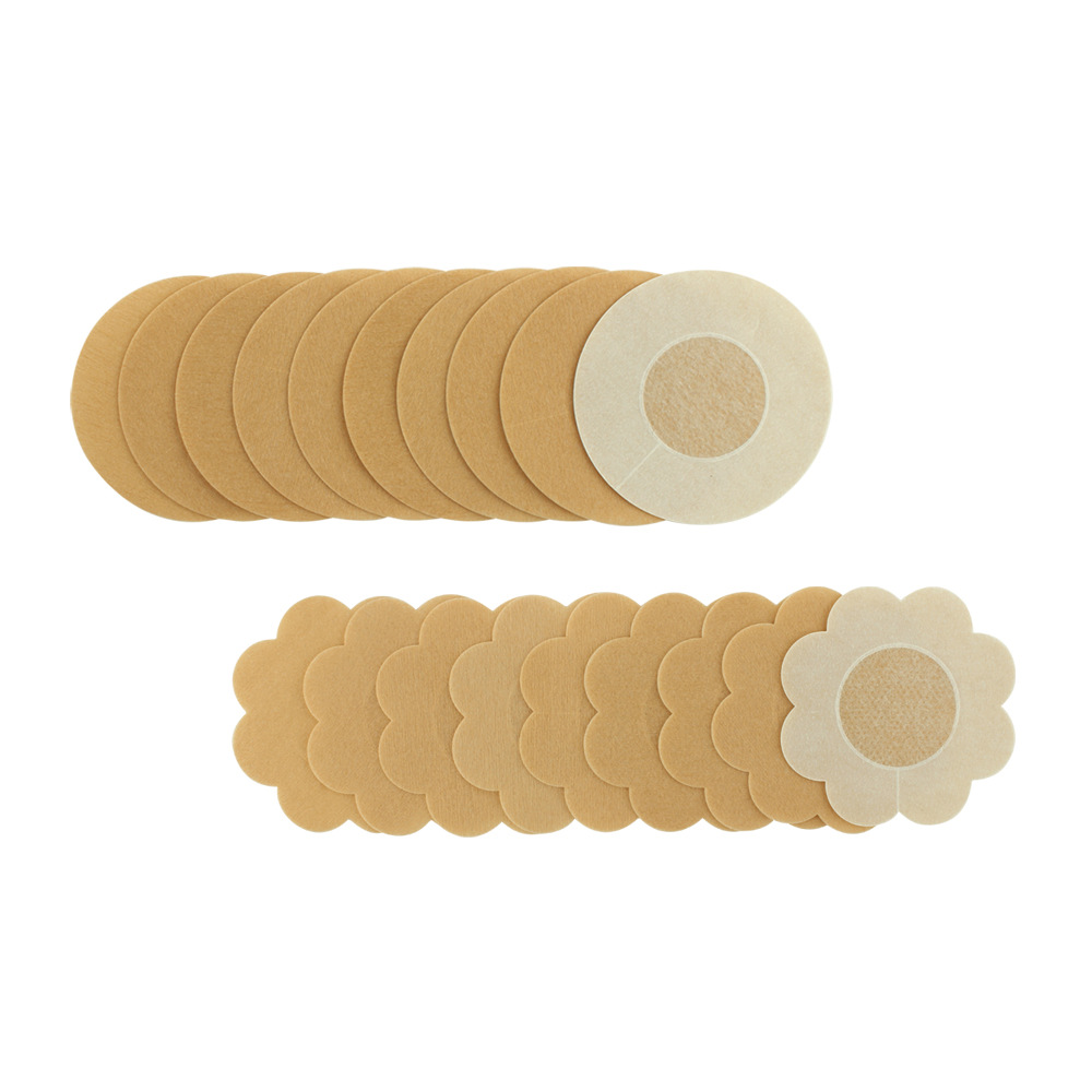 Etiquetas engomadas desechables del pecho de los hombres y de las mujeres anti-golpe verano invisible fino respirable silicón anti-alergia etiquetas engomadas del pecho para las mujeres