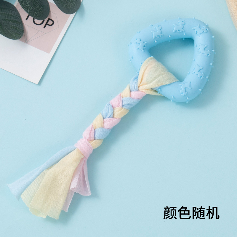 狗狗玩具耐咬磨牙棒中大型犬咬胶球小狗泰迪柯基宠物解闷玩具|undefined