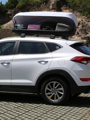 Roof rack: SUV suitcase car luggage