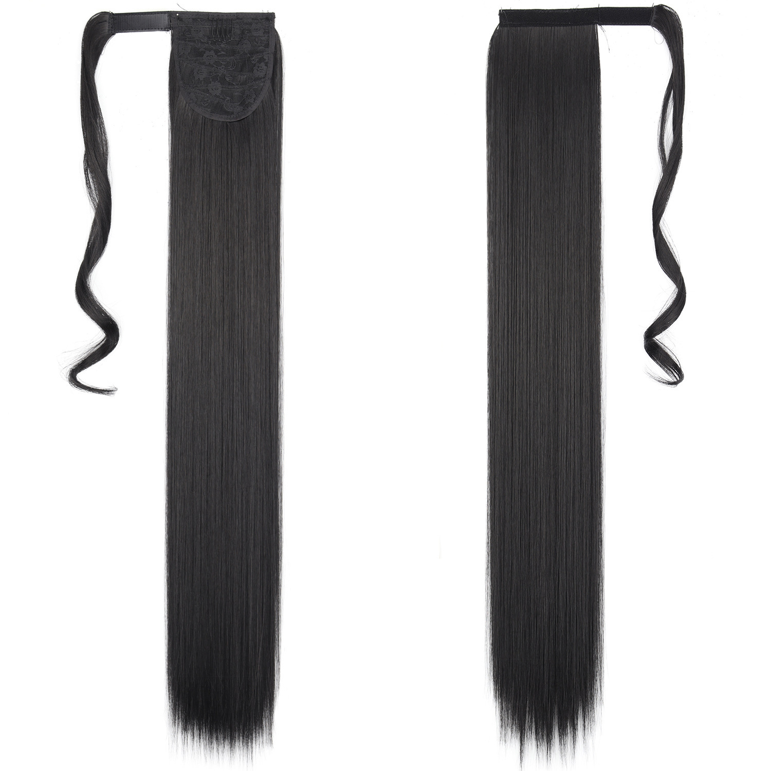 85CM larga seda de alta temperatura cabello recto cabello caballo fibra química caballo cabello