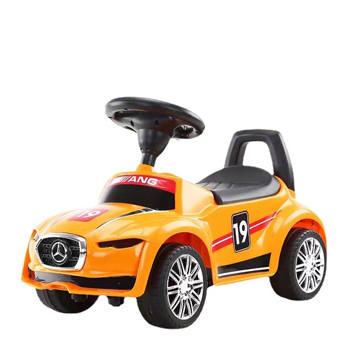Children's gliding swivel car four-wheeled push slide balance scooter, suitable for 1-3 year old babies, toy walking car