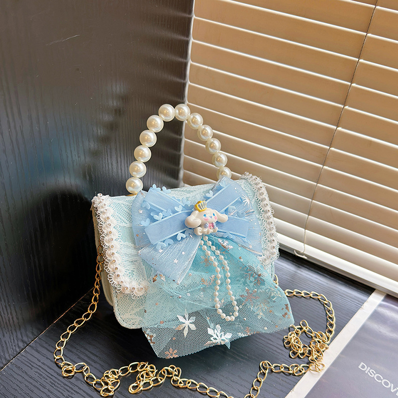 Nuevo niño Kulomi bolso de hombro de moda pequeño viento fragante bolso de niña para salir bolso de hombro coreano universal