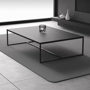 Light Luxury Italian Coffee Table Living Room Iron Tea Table Simple Modern Small Table Office Normcore Reception Home