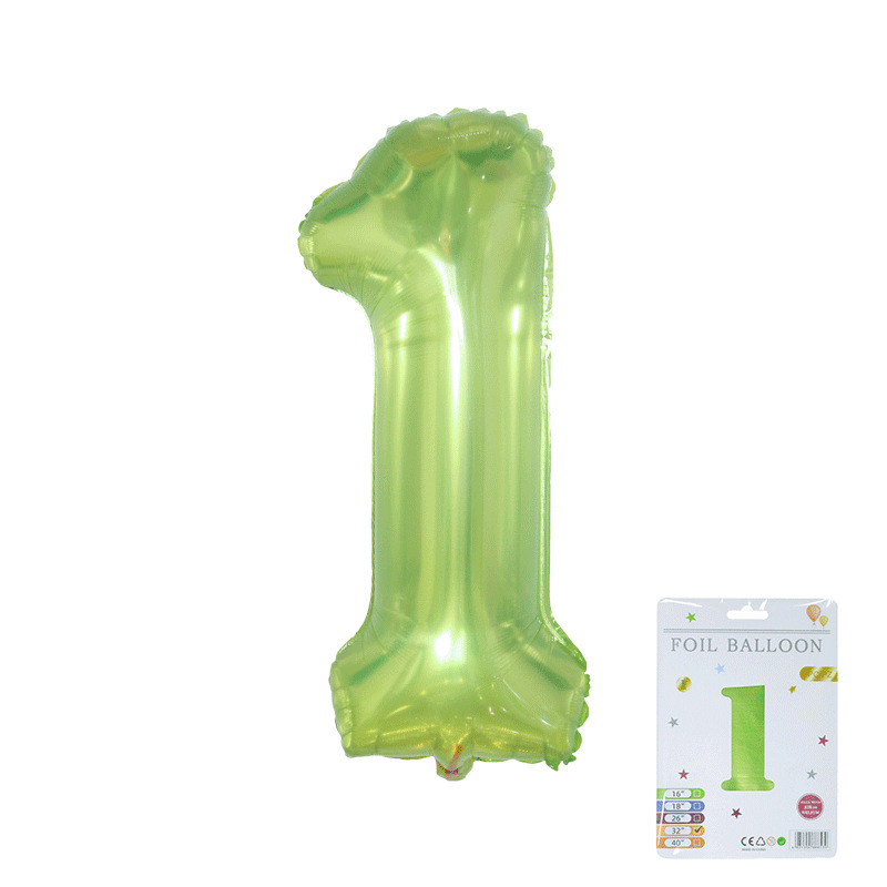 Tarjeta de papel de 32 pulgadas jalea de cristal digital globo de embalaje independiente fiesta de cumpleaños ambiente de vacaciones globo decorativo