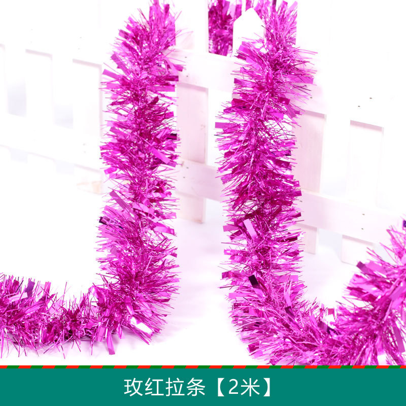 国境を越えて人気のクリスマスパーティーの祝日装飾カラーバー祭りの純色の泡糸の毛のリボンの2メートルのアカネ|undefined