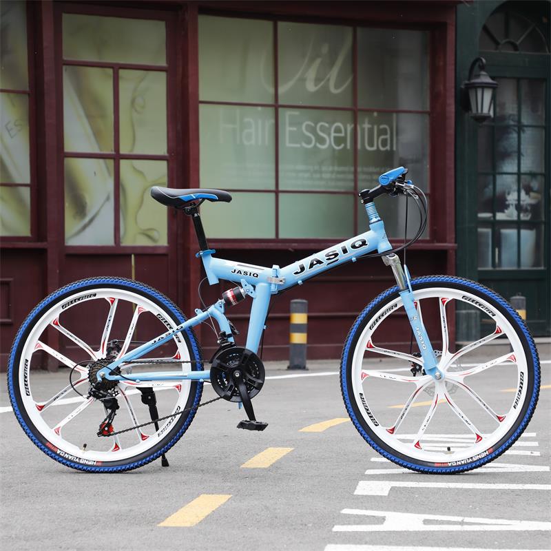 21 speed blue ten knife wheel