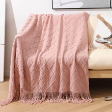 Nordic sofa blanket knitting American thread blanket��ʽ��̺