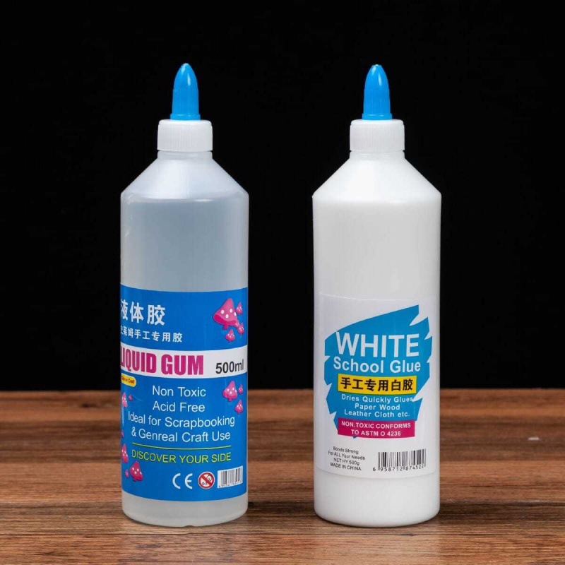 White glue 500ML Student White Latex diy White latex Slim glue Cross border Electricity supplier factory wholesale