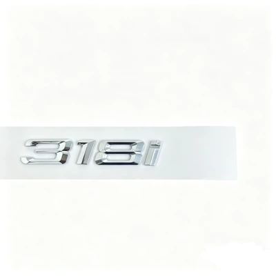 Suitable for the rear emblem Car logo - older-model-bmw-318i-electroplating