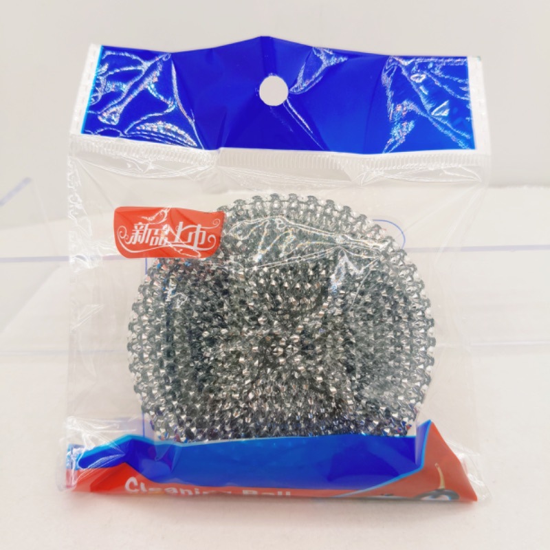 Fábrica de limpieza al por mayor bola de alambre de acero para el hogar acero inoxidable para el hogar no es fácil de oxidar la bola de limpieza de artículos de cocina