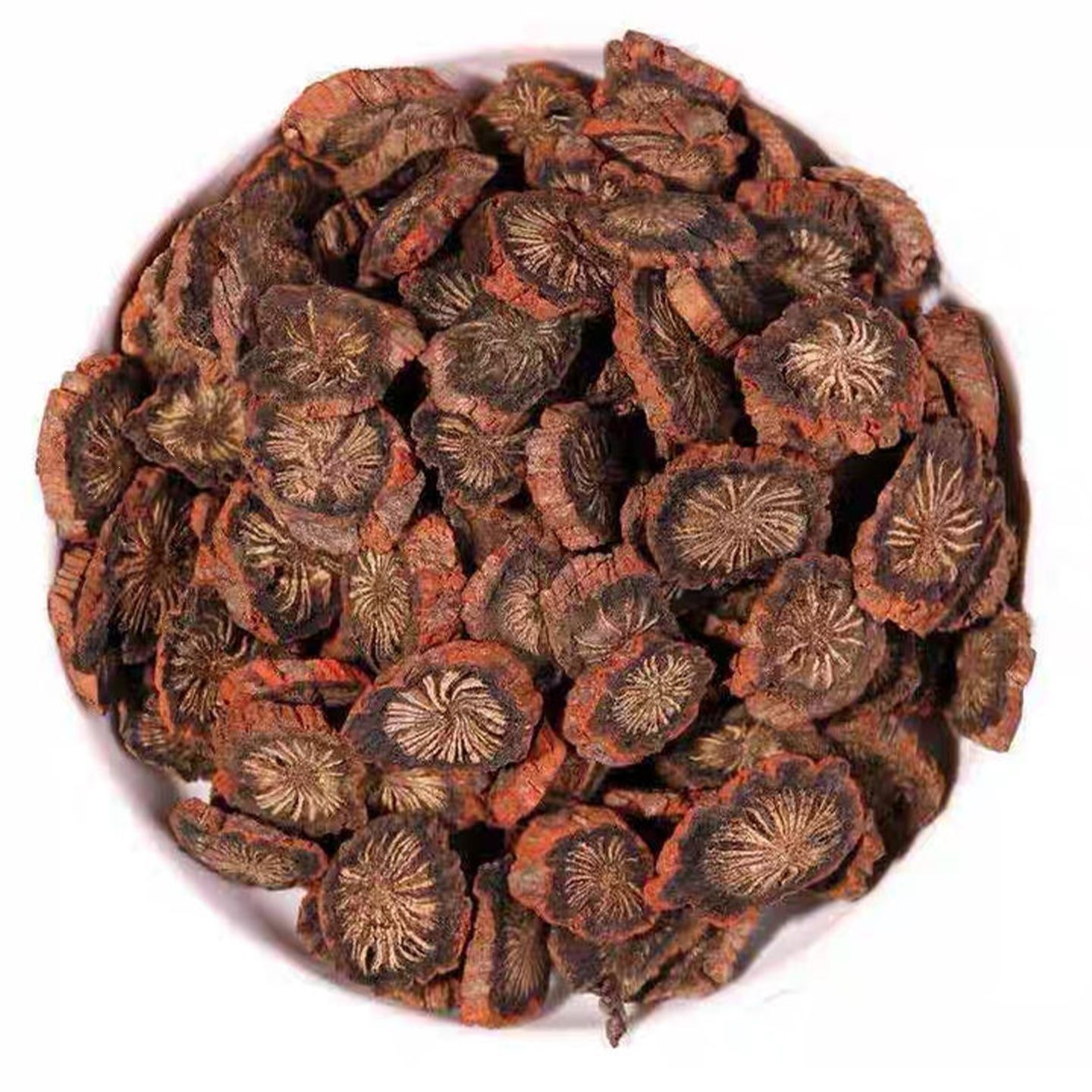Premium Wild Danshen Red Sage Slices 500g Dan Shen 紫丹参 Traditional Herbal Decoction Pieces in use