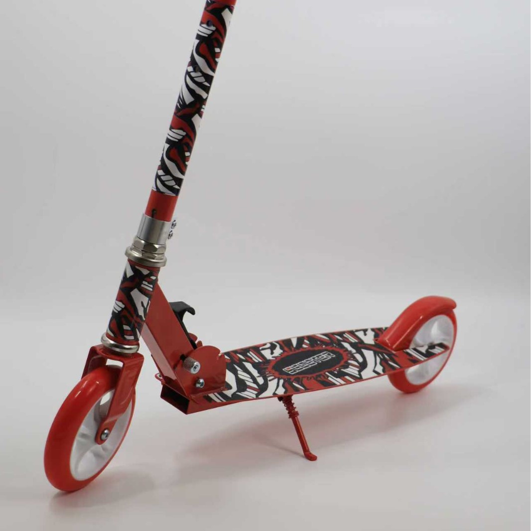 Factory Wholesale Scooter8-12 Large Children's Two-Wheel Folding Urban Campus Transportation Large Wheel Youth Scooter