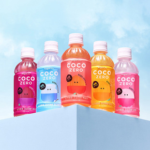 South Korea Imported Sugarlolo Fruit-Flavored Coconut Drink Yogurt Grape Lychee-Flavored Drink Convenience Store Same Style
