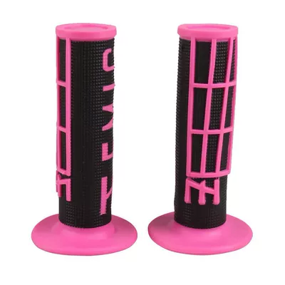 Motorcycle Handle Cover – Accessories Handlebar Grips Modified Handlebars - black-and-pink