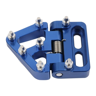 EXCF retrofit foldable brake – Motorcycle pedals - blue