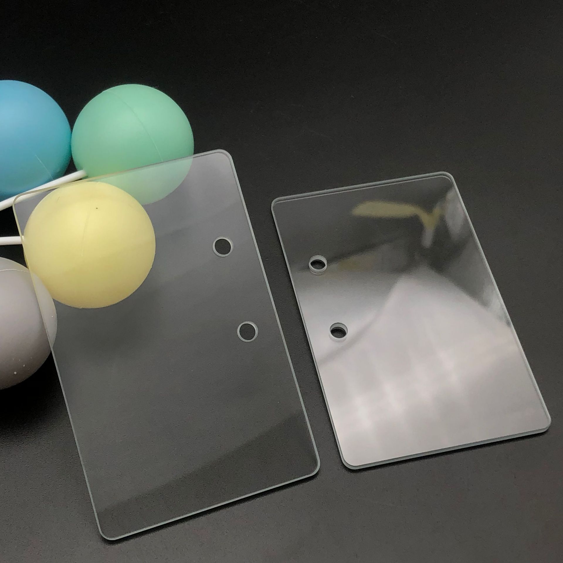 超白高透玻璃 精磨打孔 钢化丝印 厂家直供大量现货