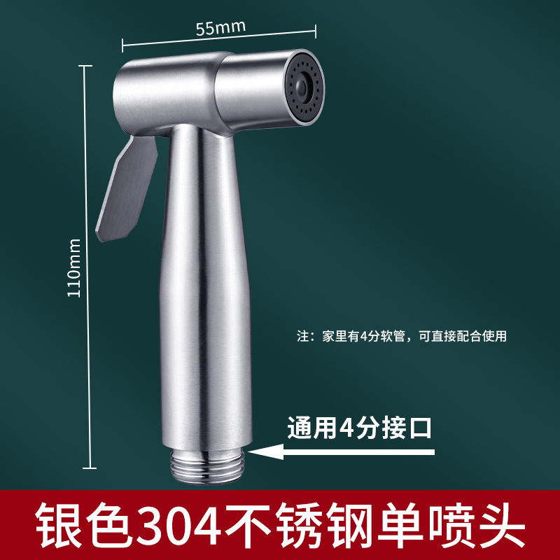 304 스테인레스 스틸 실버 스프레이 건