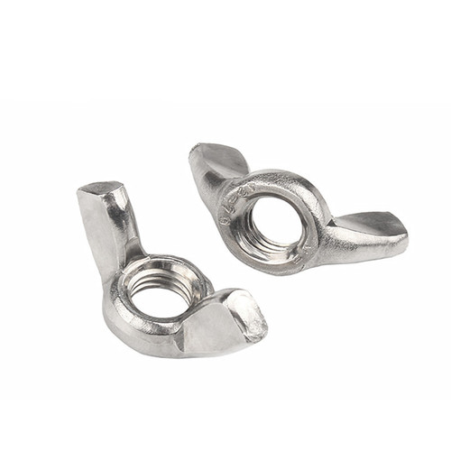 304 stainless steel butterfly nut DIN 315 disc-type ram's horn wing nut M3 M4 M5 M6 M8 M10 M12