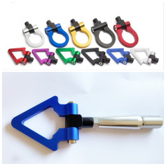 Cross-border car modified aluminum alloy modified front bumper tow hook suitable for Mitsubishi Wingshen racing tow hook