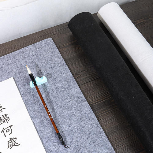 Thickened felt pad calligraphy beginners' brush calligraphy practice pad rice paper Chinese painting painting ink-absorbing pad cloth brush pad